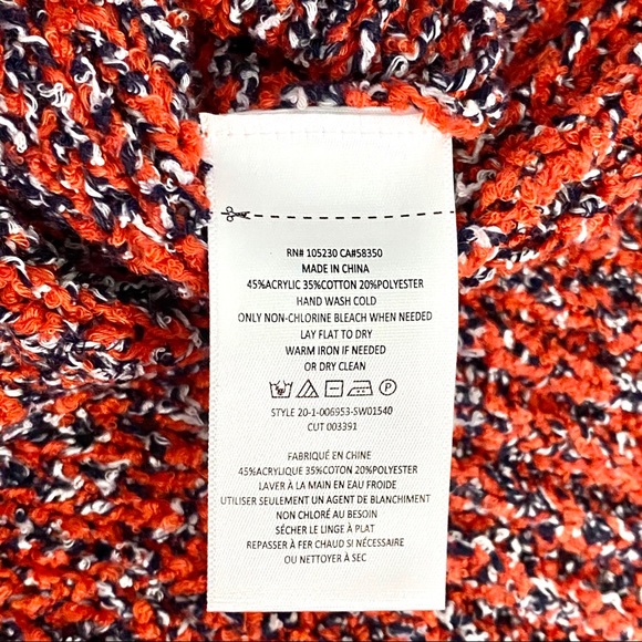 NEW Current/Elliott The Moonshine Mock Neck Chunky Knit Pullover Jumper Sweater - Picture 11 of 12